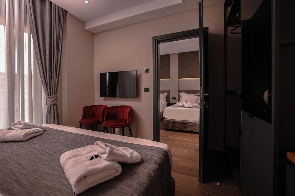 Frojd Kune Resort & Beach Hotel - Familiekamer Met Uitzicht Op Zee