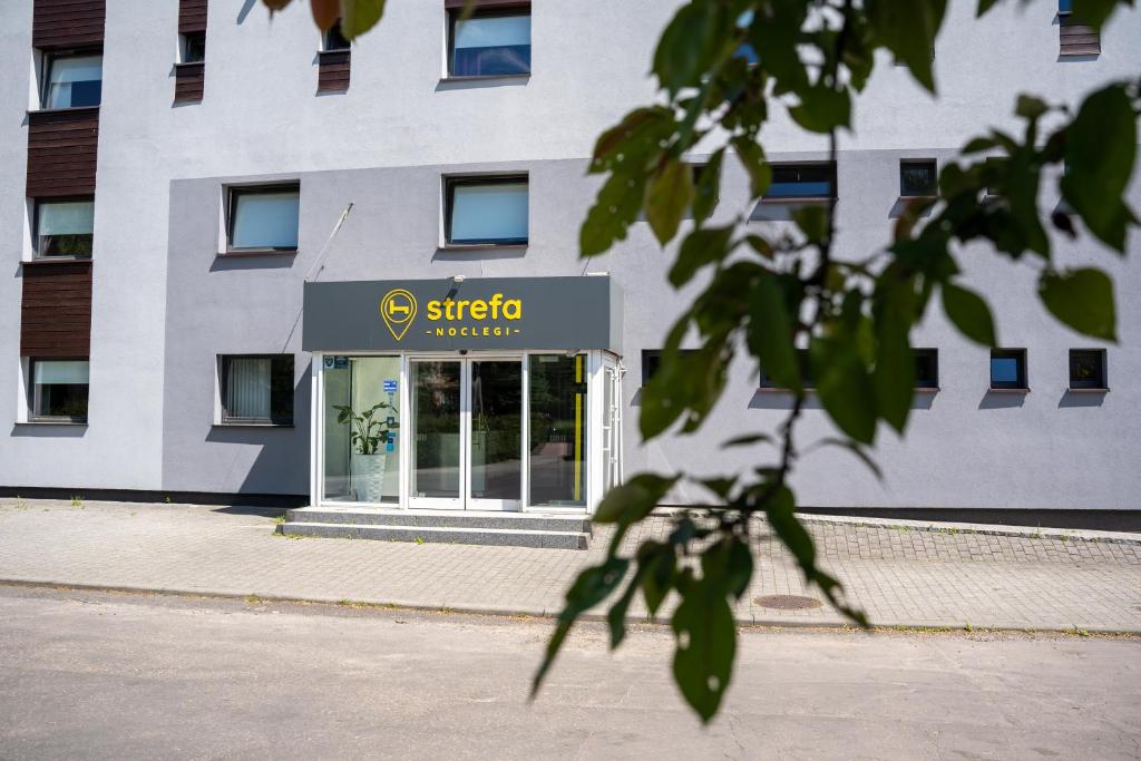 Budova, kde se aparthotel nachází