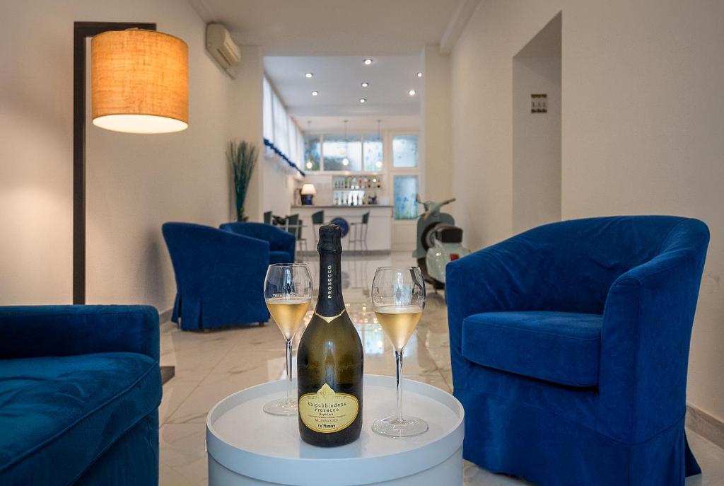 Posezení v ubytování Hotel Rex