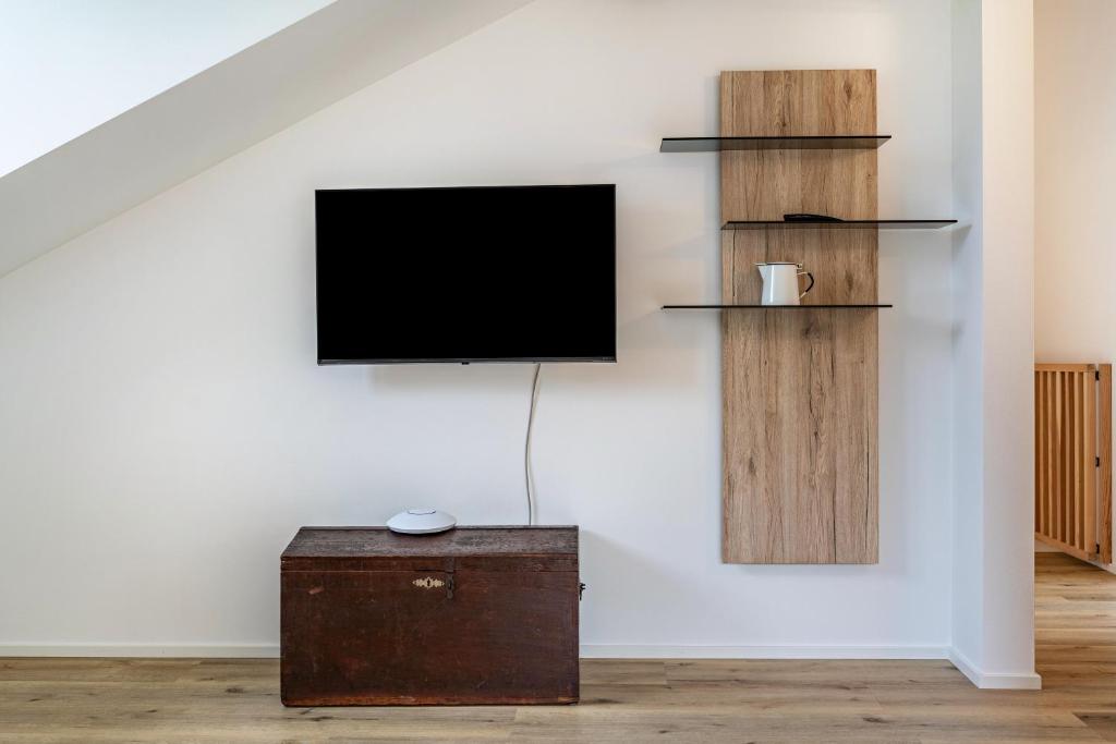 TV a/nebo společenská místnost v ubytování Richard´s Home Auer