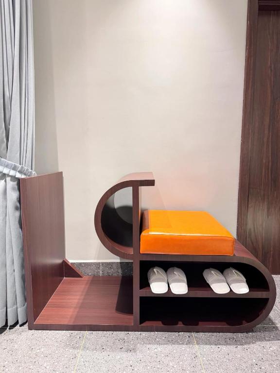 Posezení v ubytování Qube Resort Kep