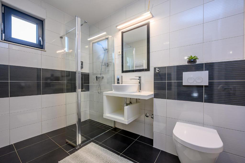 Kúpeľňa v ubytovaní Villa Nani