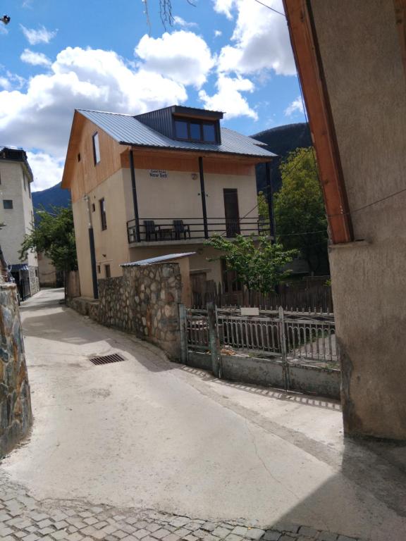 Budova, kde se penzion nachází