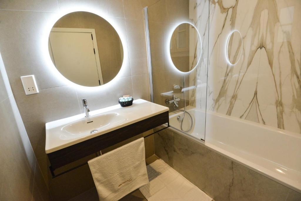 Koupelna v ubytování Aqueduct Boutique B&B