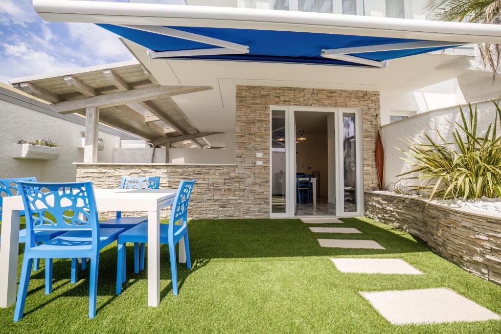 Patio nebo venkovní prostory v ubytování Étoiles Guest House