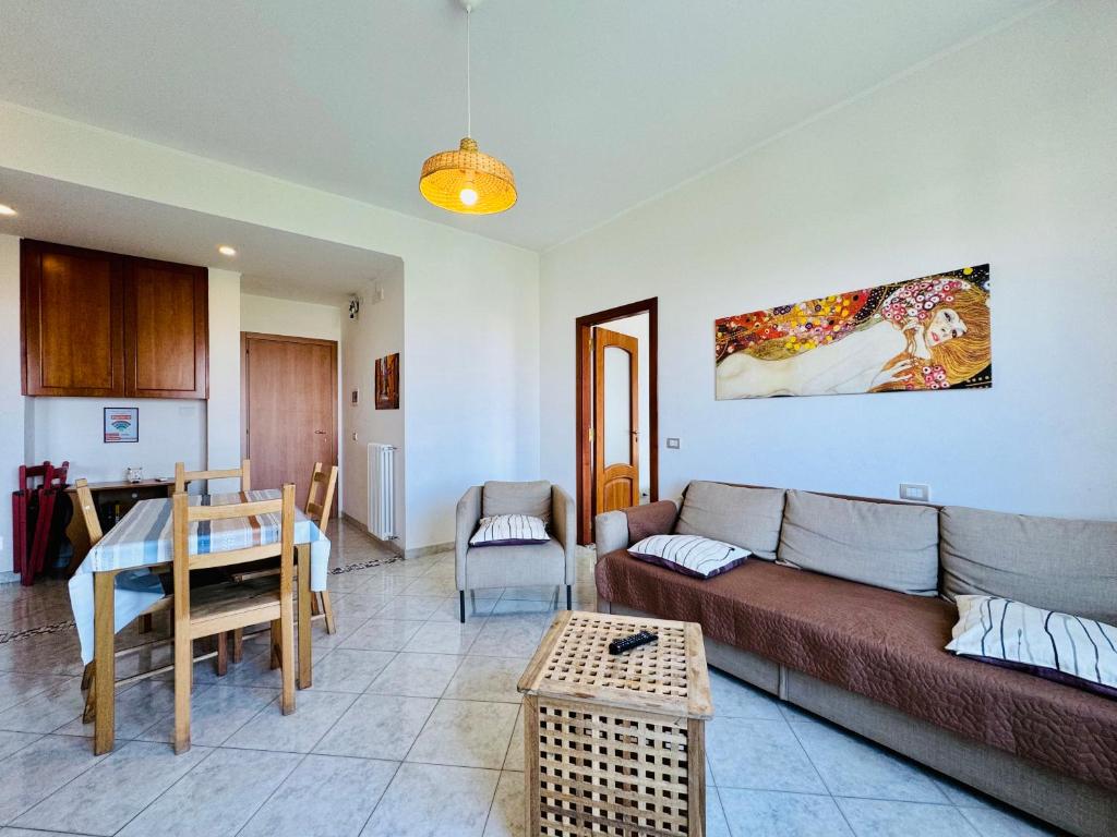 Część wypoczynkowa w obiekcie YourHome - Corso Italia Apt in Sorrento