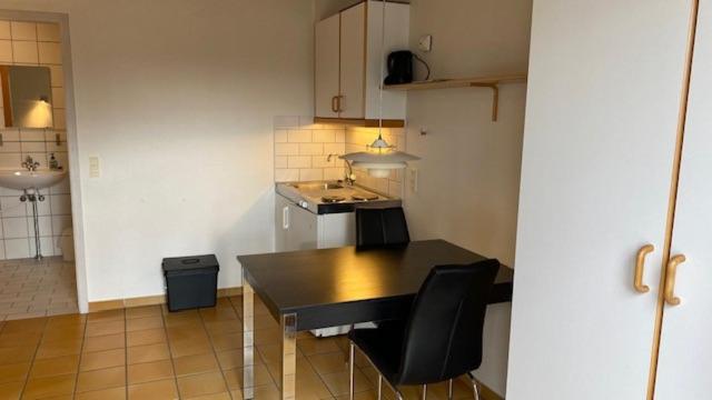 Kuchyň nebo kuchyňský kout v ubytování Læsø Efterskole
