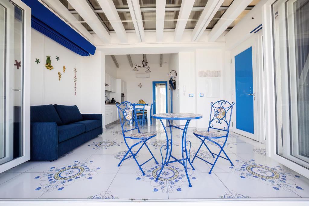 Posezení v ubytování Étoiles Guest House