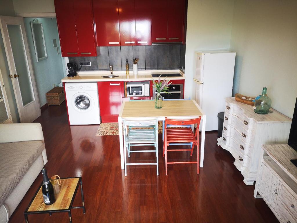 Kuchyň nebo kuchyňský kout v ubytování Apartamentos 62 Peñiscola