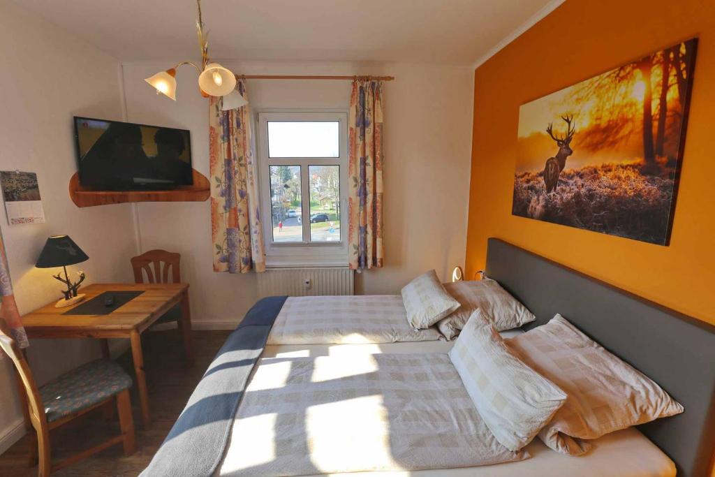Dasseler Gästehaus - Chambre Double Avec Salle De Bains Privative