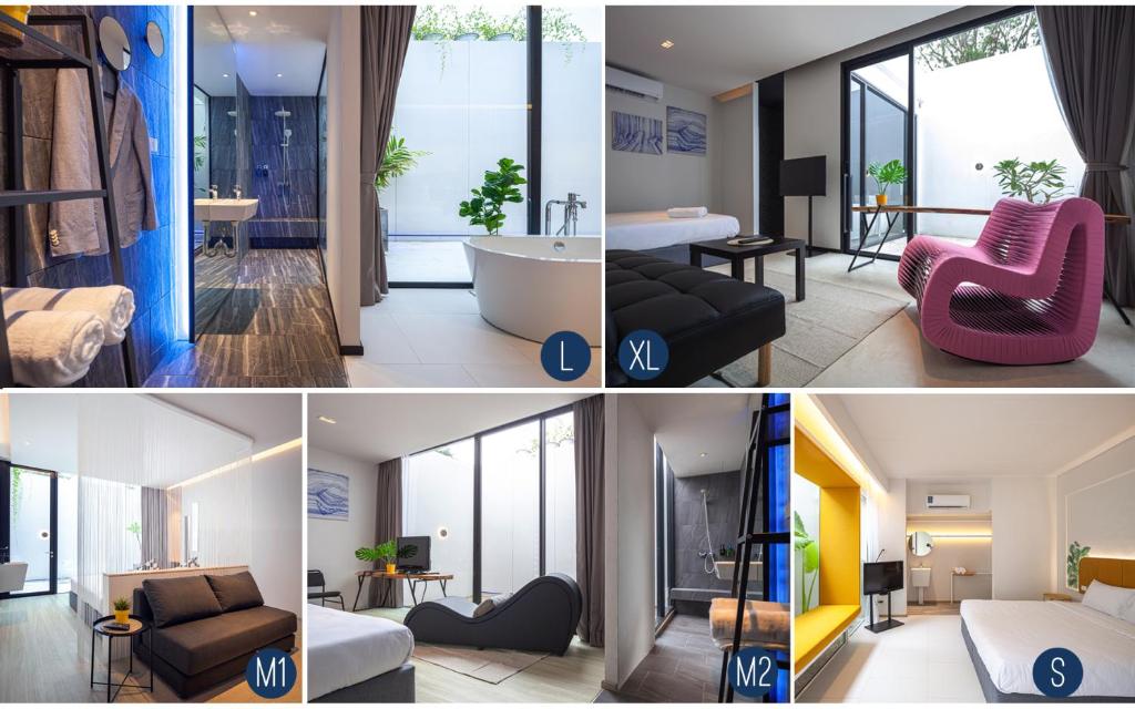 Posezení v ubytování INNLUXPHUKET