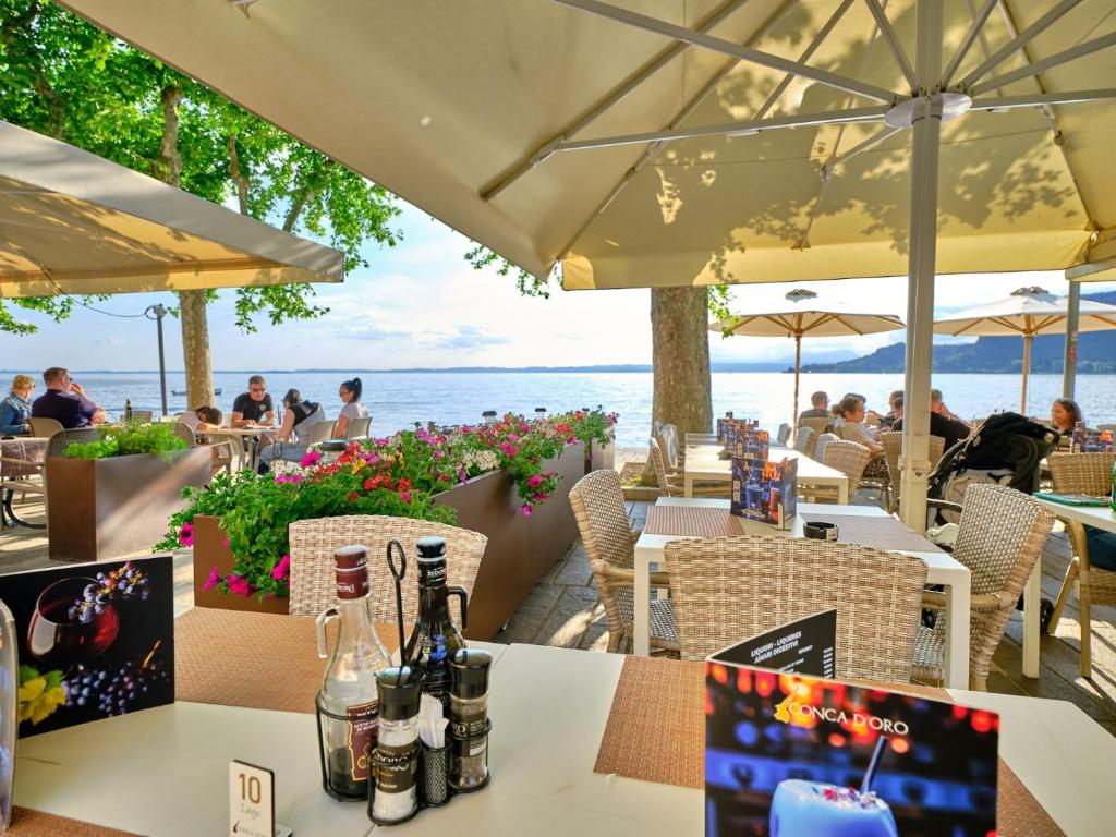 Restaurace v ubytování Hotel Conca D'Oro ***S