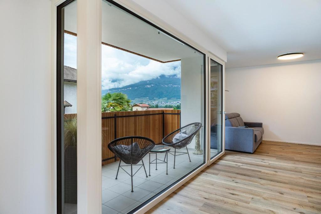 Nespecifikovaný výhled na hory nebo výhled na hory při pohledu z apartmánu