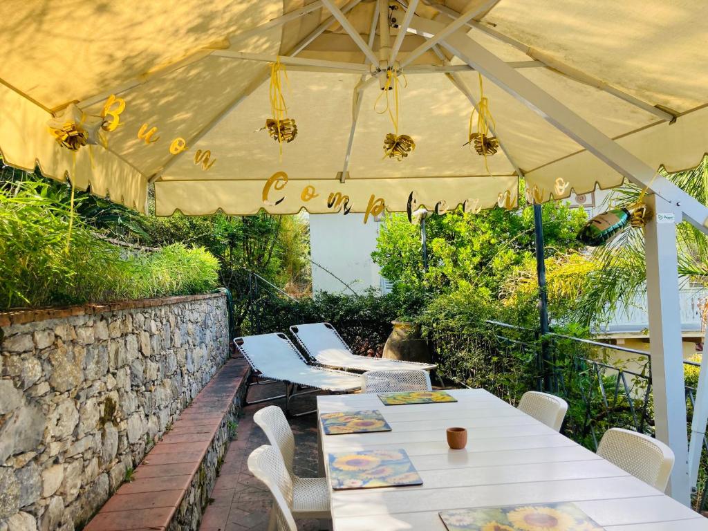Zahrada ubytování Casa Nori