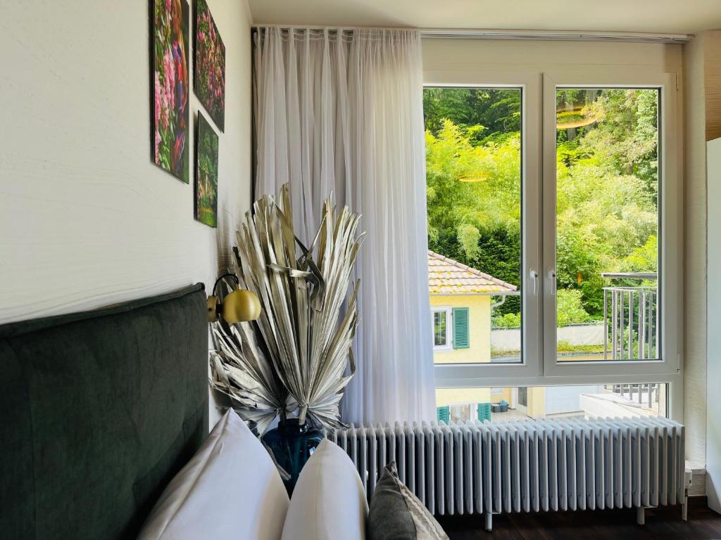 DAS SCHLOSSBERG - Boutique Hotel im Park- Nahe der Therme - 巴登韦勒工作室