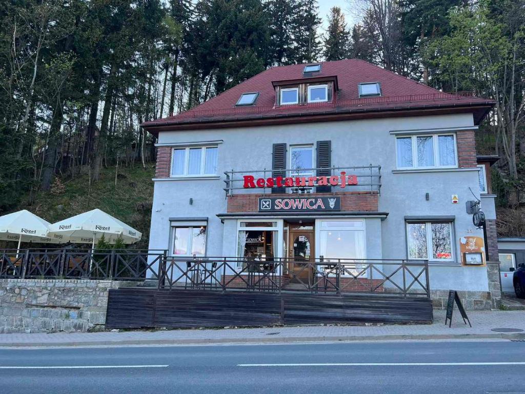 Budova, kde se penzion nachází