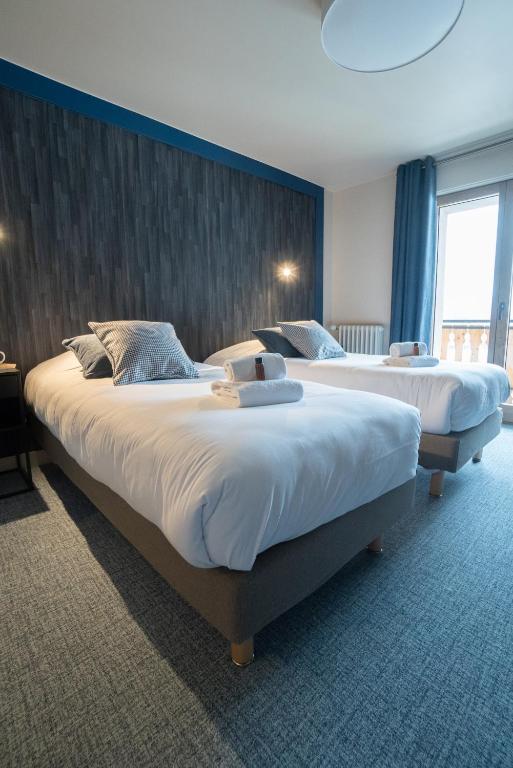 Hôtel Restaurant Le Bois Joli et SPA - Tweepersoonskamer Met 1 Of 2 Bedden