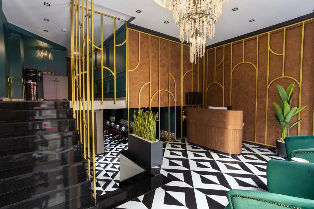 Posezení v ubytování Marlon Hotel