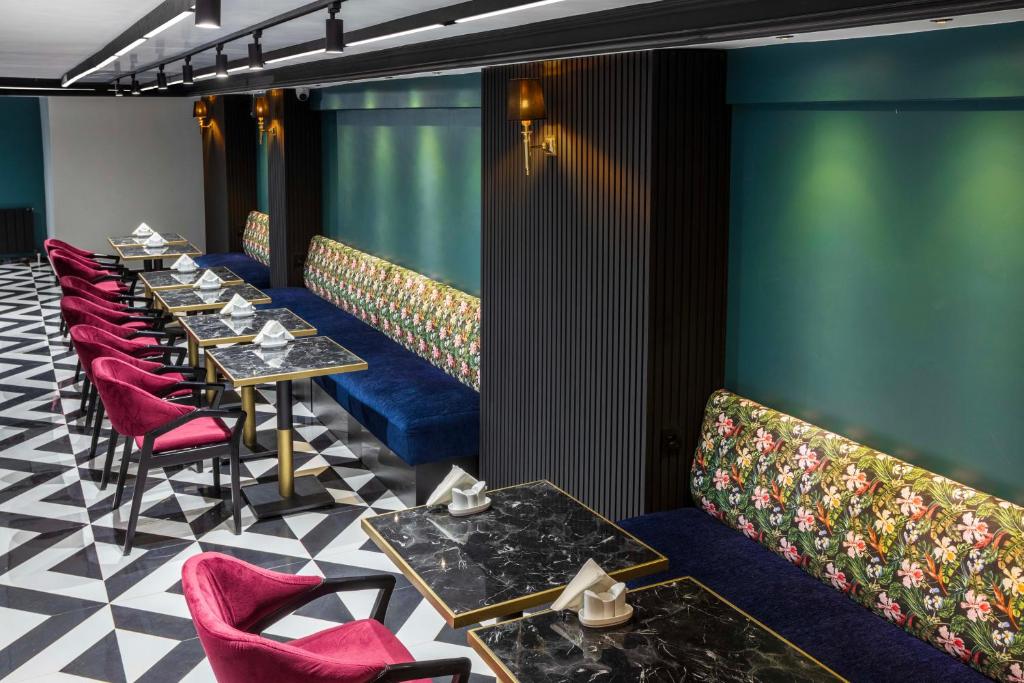 Posezení v ubytování Marlon Hotel