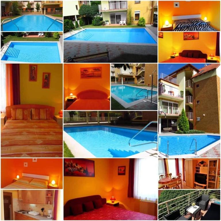 Bazén v ubytovaní Balaton Beach Apartman alebo v jeho blízkosti