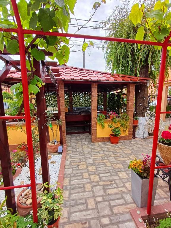 Zahrada ubytování Kallithea
