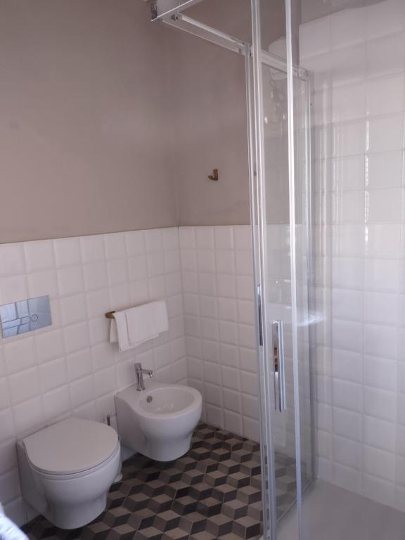 Koupelna v ubytování Villa Sarita