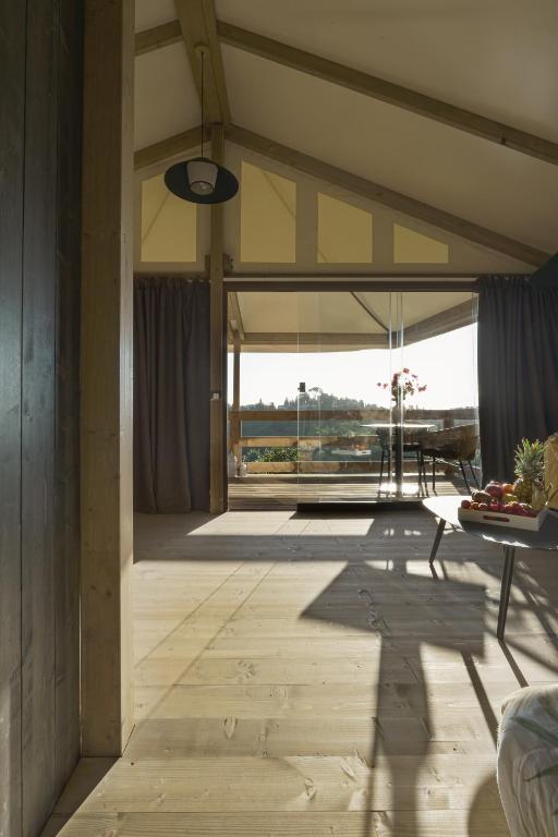 Balkón nebo terasa v ubytování Agriturismo Le Querce