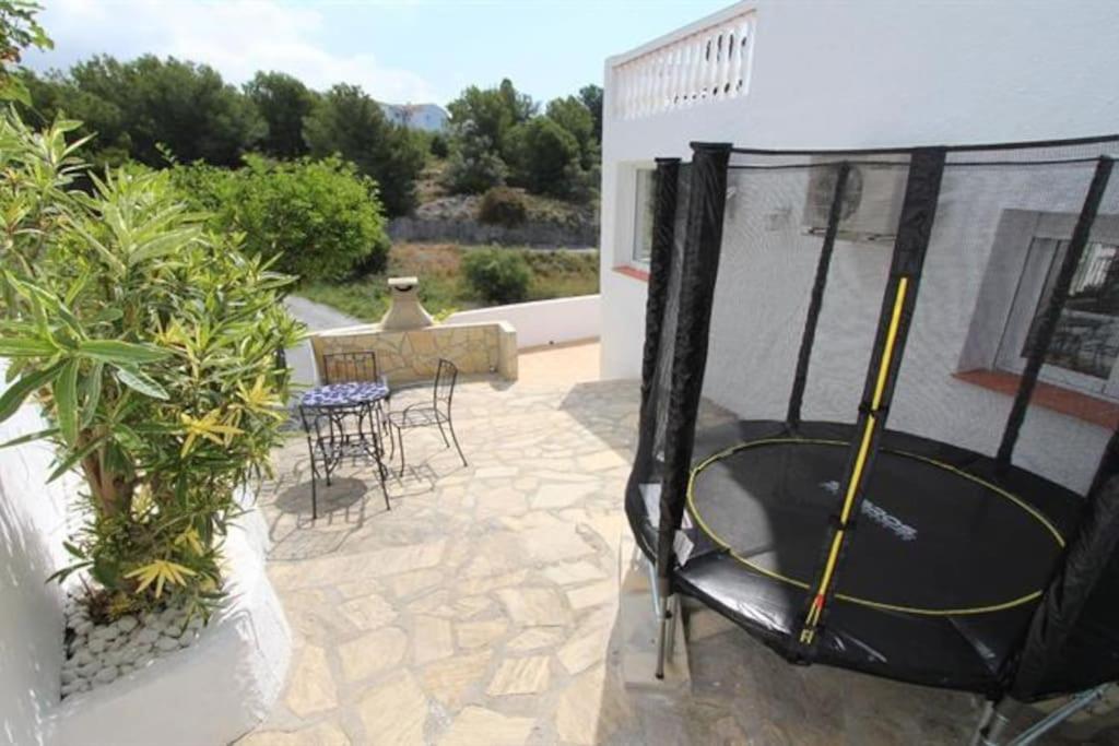Patio nebo venkovní prostory v ubytování Villa Vincent