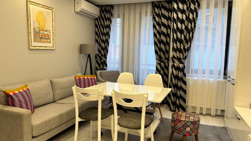 Posezení v ubytování Taksim Devrim House