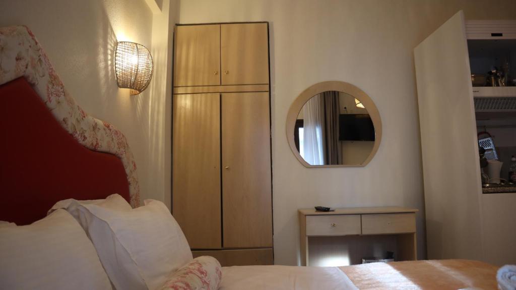 Postel nebo postele na pokoji v ubytování Hotel Viky