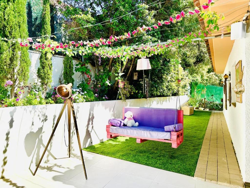 A garden outside Aitana CostaBravaSi