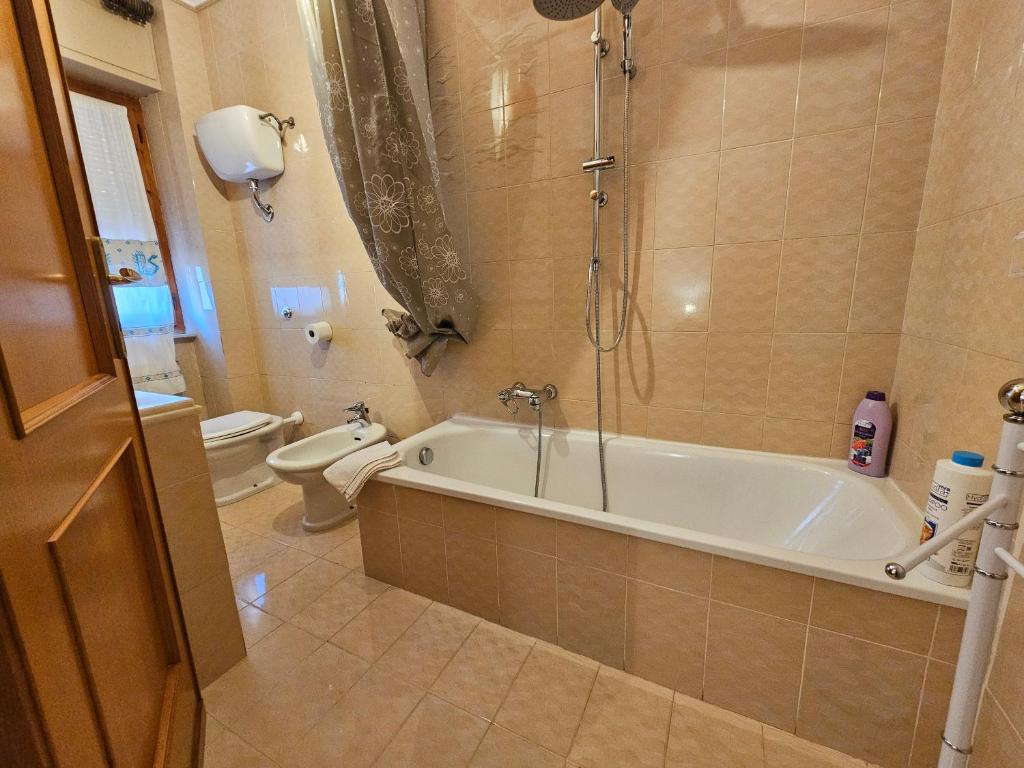 Koupelna v ubytování Antonhouse Alghero