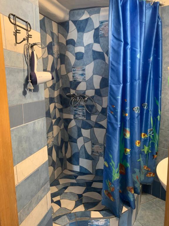 Koupelna v ubytování Apartmán U Muzikanta