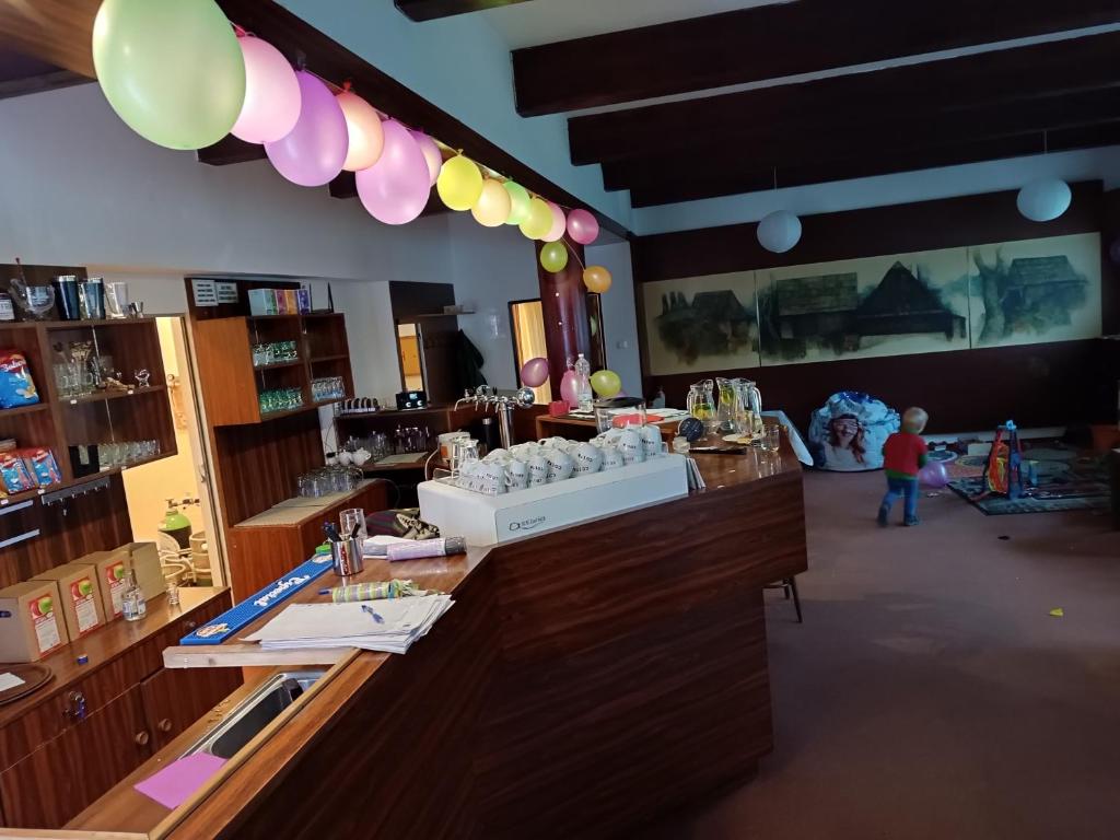 Posezení v ubytování Hotel Bečva na Horní Bečvě