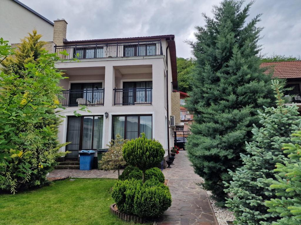 Zahrada ubytování Casa Andrei