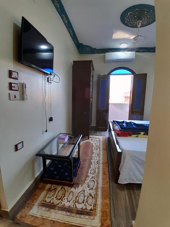 TV a/nebo společenská místnost v ubytování Osiris Guest House