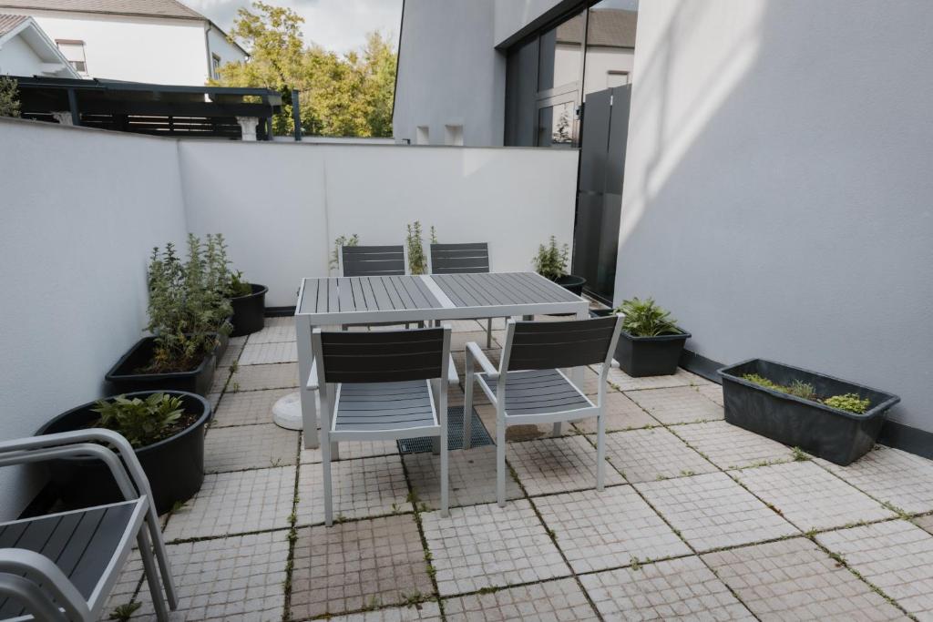 Patio nebo venkovní prostory v ubytování FAIRien from home