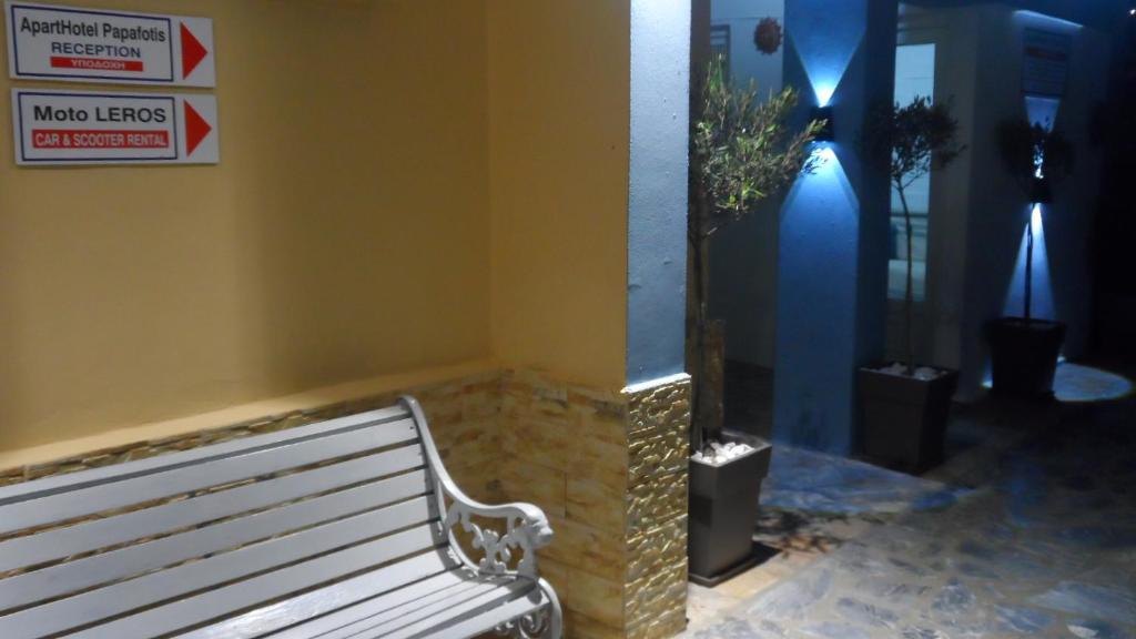 Posezení v ubytování Papafotis Apartments & Suites