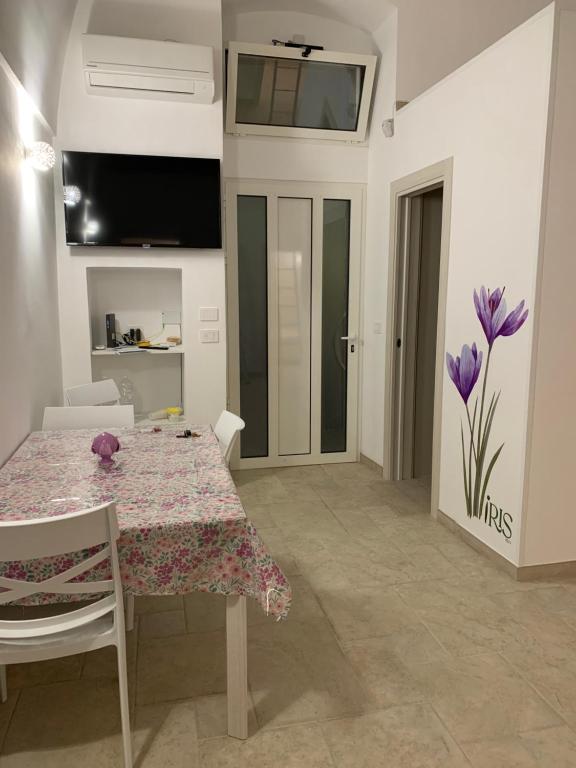 Kuchyň nebo kuchyňský kout v ubytování Suite iris0211