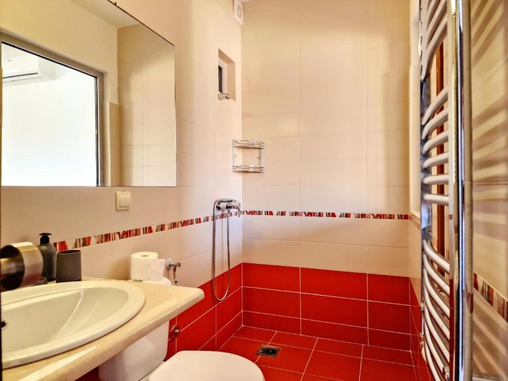 Koupelna v ubytování Luxury Villa Pontus