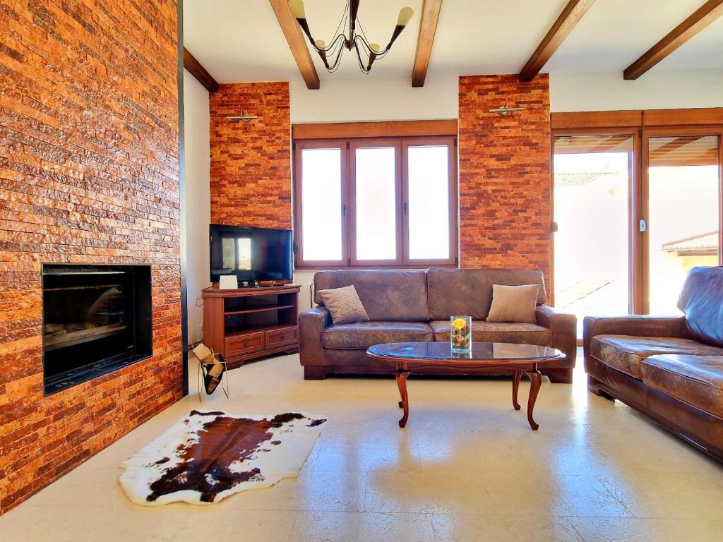 Posezení v ubytování Luxury Villa Pontus