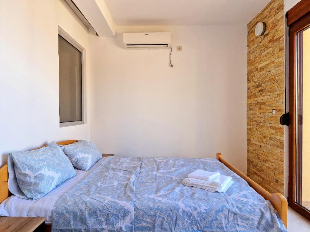 Postel nebo postele na pokoji v ubytování Luxury Villa Pontus