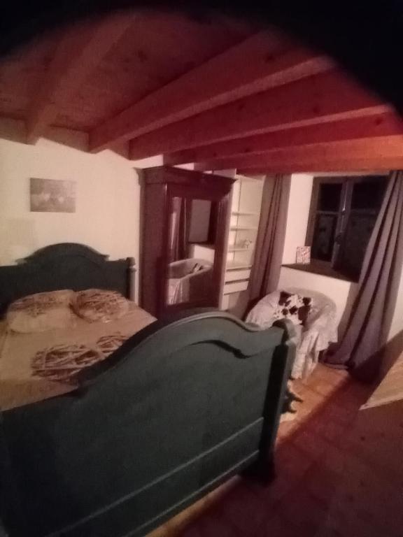 Postel nebo postele na pokoji v ubytování Le p'tit fermier