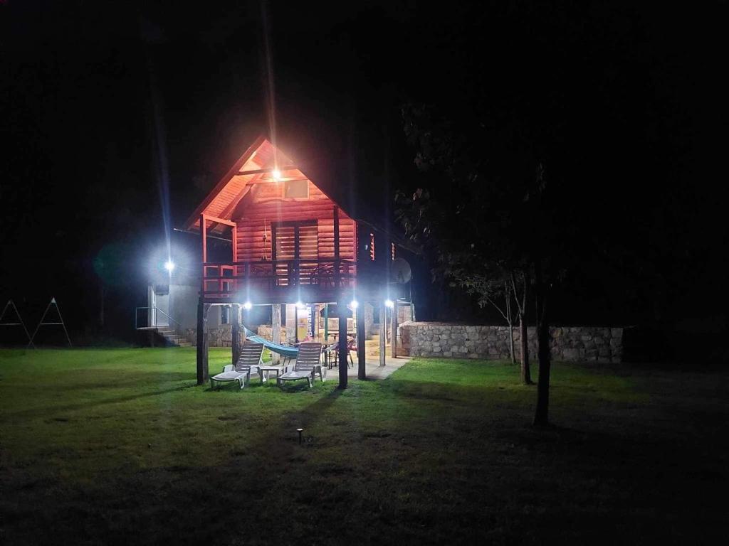 Zahrada ubytování Hacienda Burzić