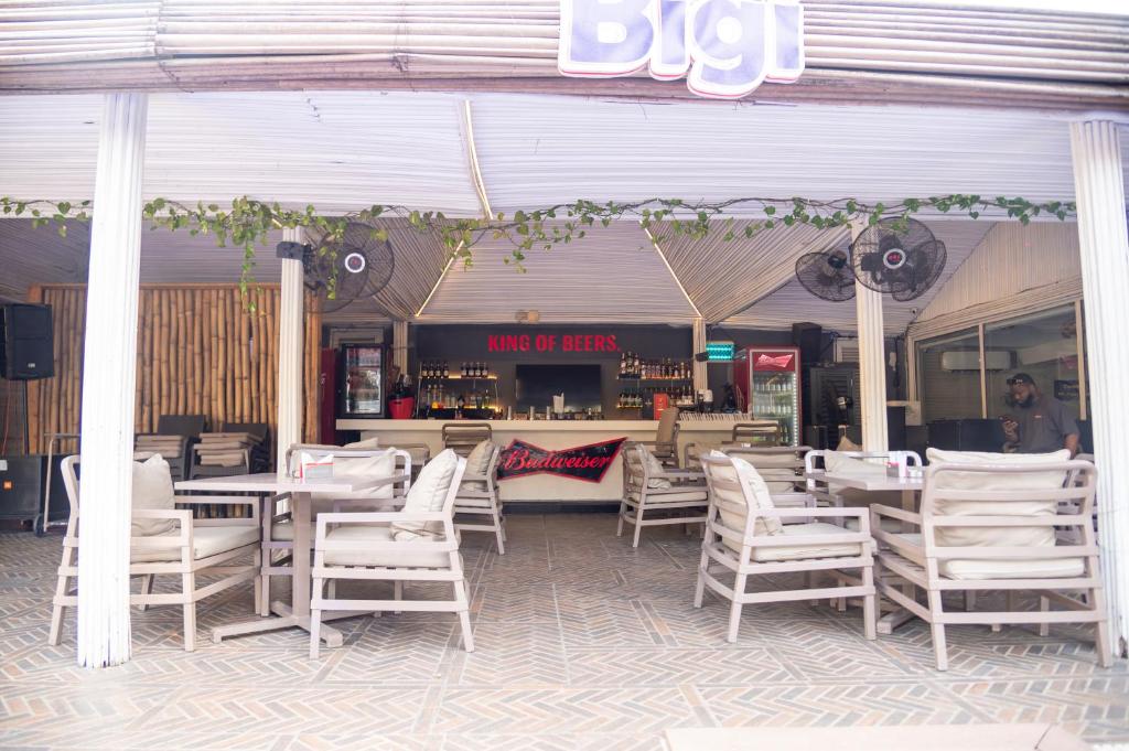 Restaurace v ubytování Vertigo Hotel