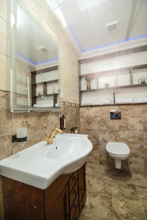 Koupelna v ubytování Nevan Luna Home