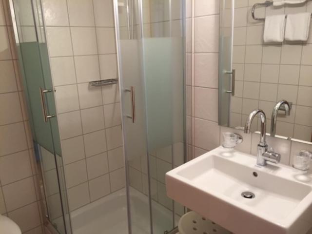 Koupelna v ubytování Hotel Ochsen