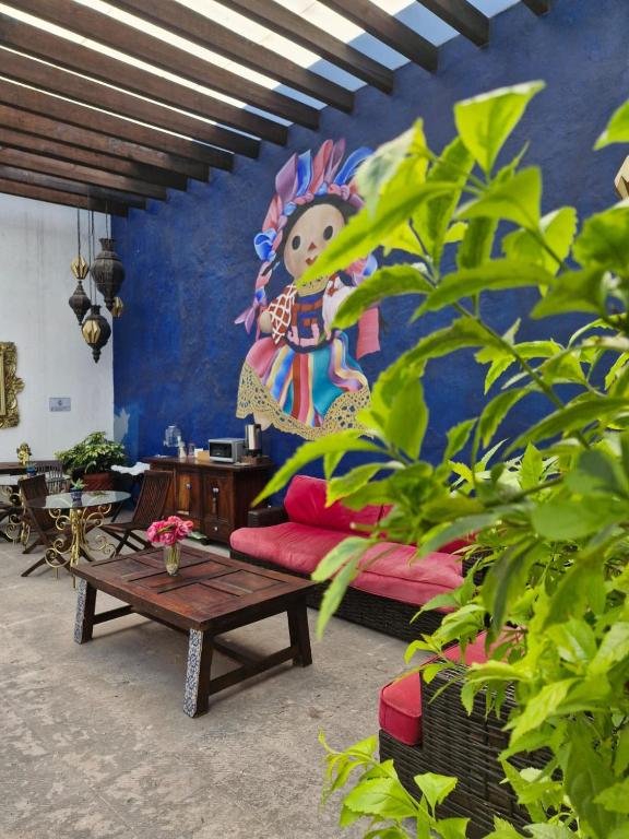 Posezení v ubytování Hotel Boutique Casa Altamira
