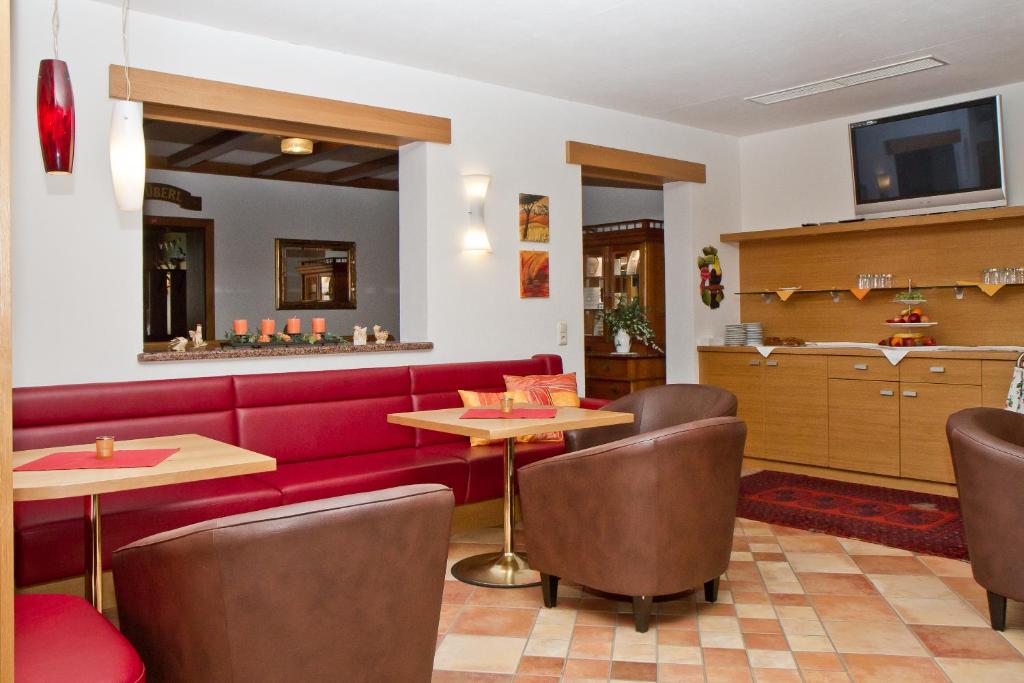 Posezení v ubytování Gasthof-Hotel Bramosen