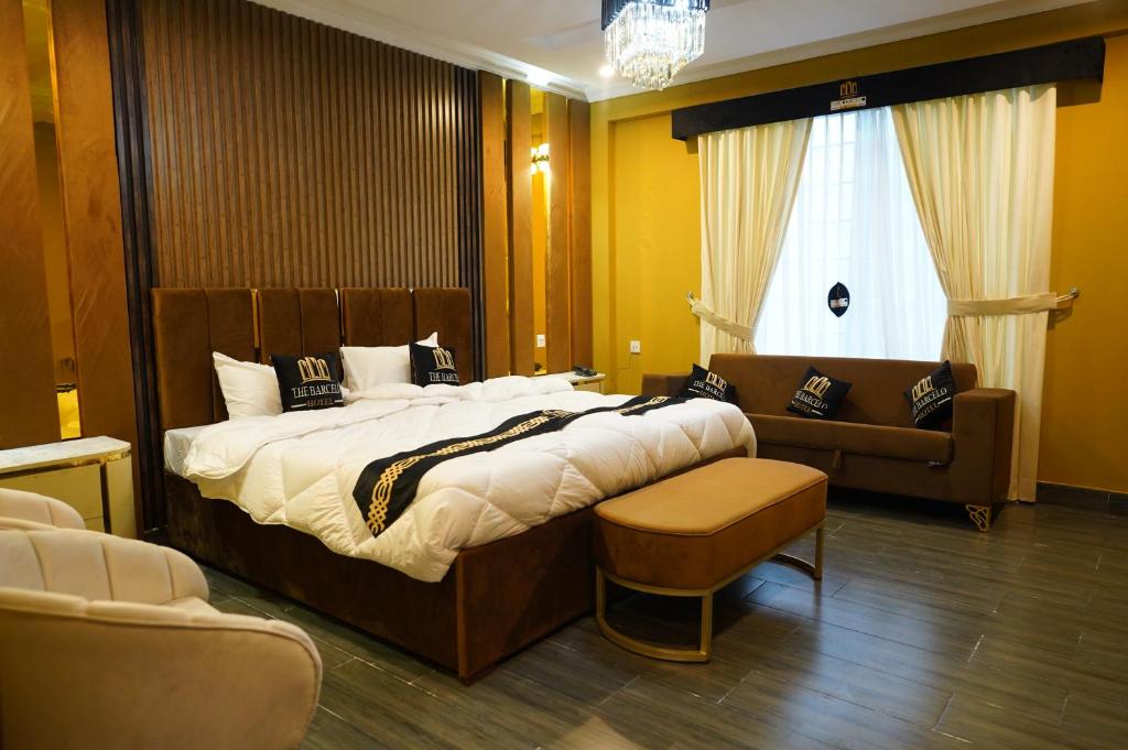 Voodi või voodid majutusasutuse The Barcelo hotel toas
